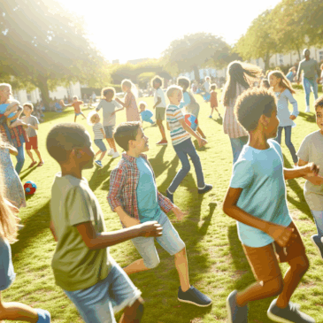 Sådan styrker sport og leg børns udvikling og fællesskab