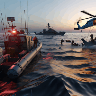 Amerikansk militærfly styrtet ned i det sydkinesiske hav