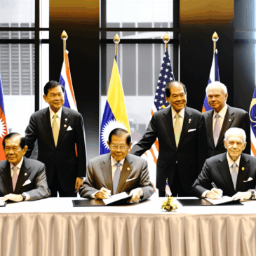 Ny våbenhvileaftale mellem Thailand og Cambodja underskrevet i Malaysia